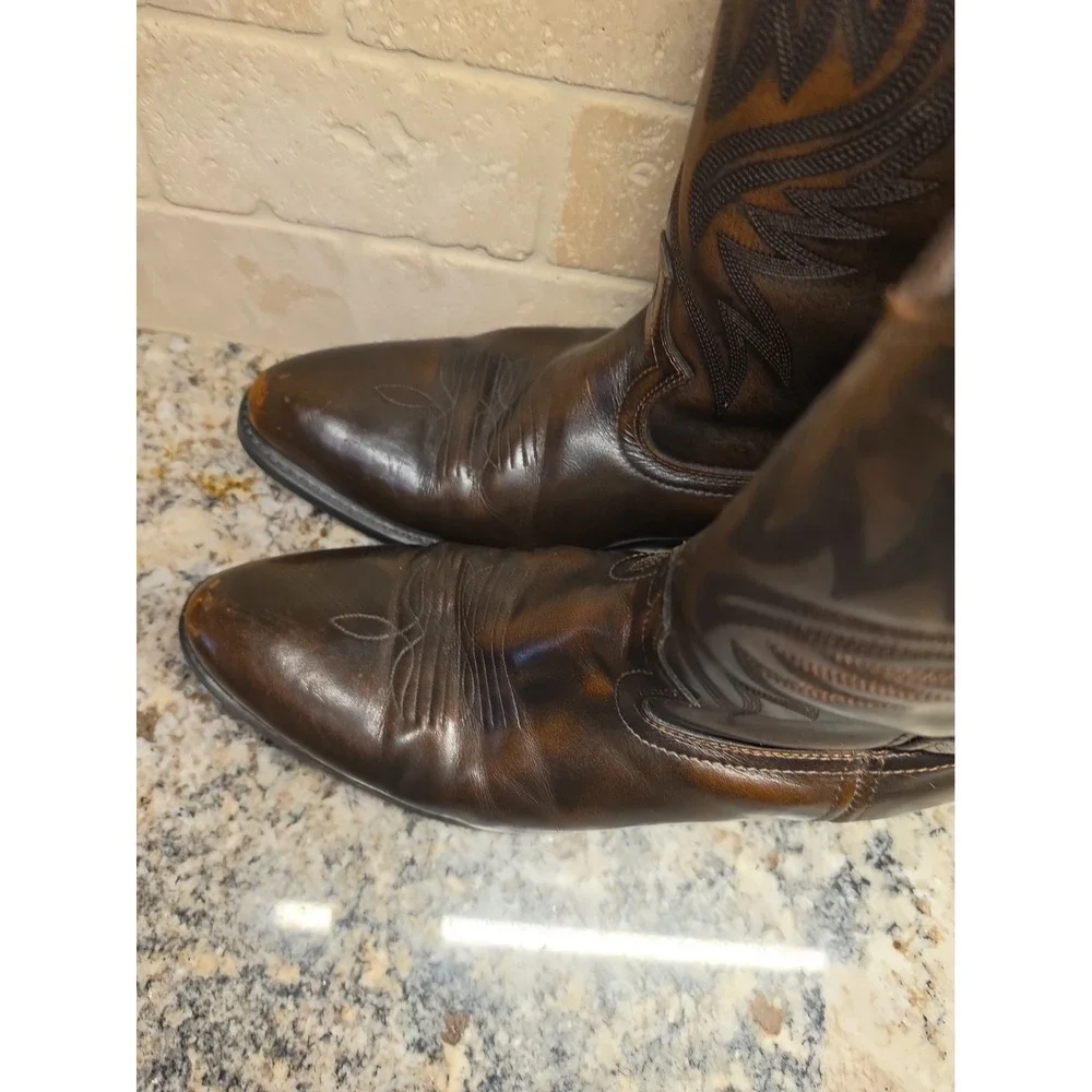 Laredo Brown Cowboy Boots 12D Mens